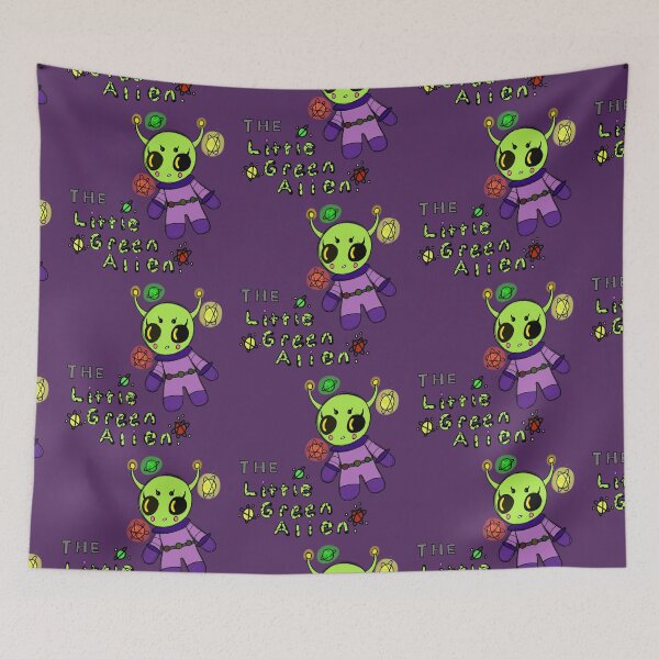 Item preview, the little green alien designed and sold by thebigblackcat.