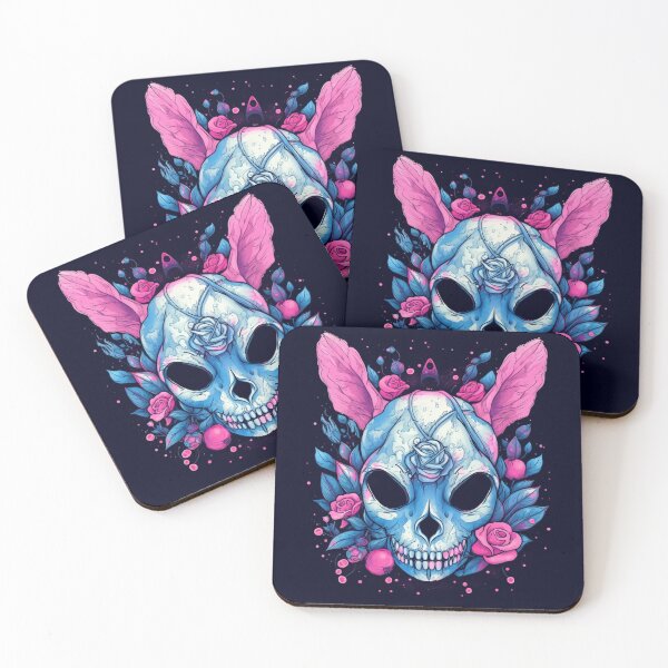 Item preview, Blue Skull Rabbit designed and sold by Nocturne  Paws.