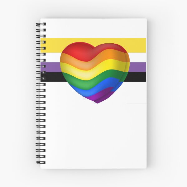 Item preview, LGBTQ+ Non Binary Gay Pride Month Rainbow Inspired Design designed and sold by SpikeWear.