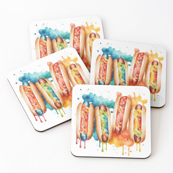 Item preview, hot dog art designed and sold by Kalka088.