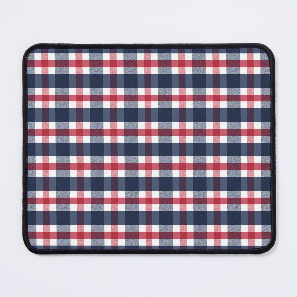 Item preview, Fourth of July Red White Blue Plaid Seamless Repeat Surface Pattern designed and sold by MoePark.
