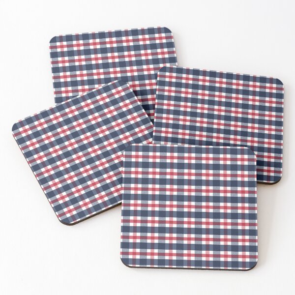 Item preview, Fourth of July Red White Blue Plaid Seamless Repeat Surface Pattern designed and sold by MoePark.
