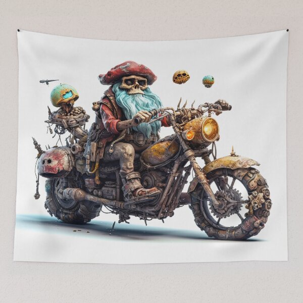 Item preview, Bad Ass Warrior Biker designed and sold by Diego Re.