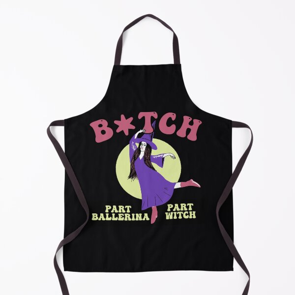 Item preview, Part Ballerina, Part Witch = Likable B*tch (Funny Portmanteau) designed and sold by mindful iris.