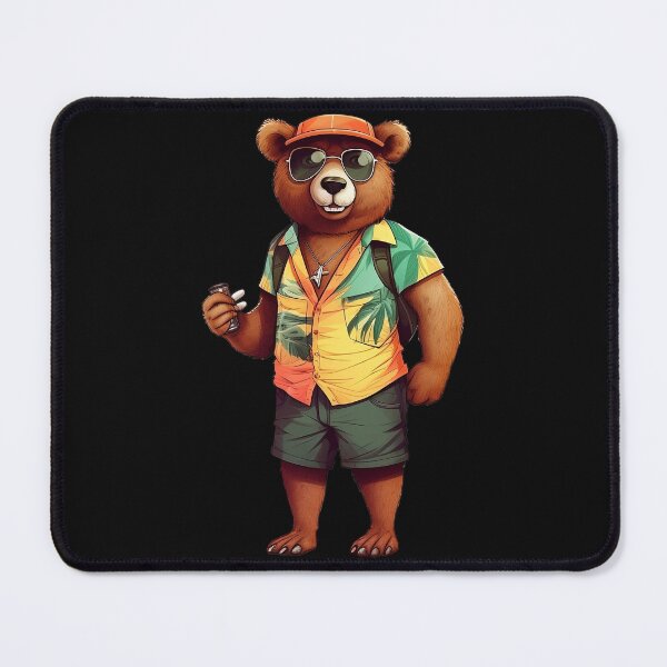 Item preview, Bear in summer outfit designed and sold by hamishby.
