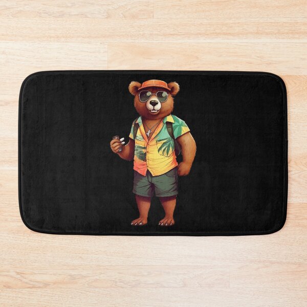 Item preview, Bear in summer outfit designed and sold by hamishby.