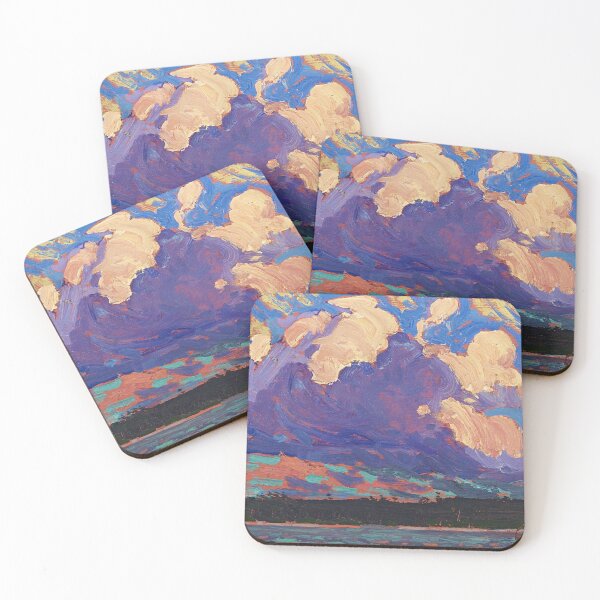 Item preview, Obra de arte de la nube vespertina (1915) de Tom Thomson. designed and sold by IORI-PROFILER.