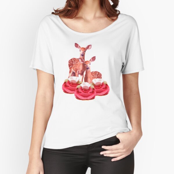 Pink Sugar Bambi by Alice Monber Relaxed Fit T-Shirt