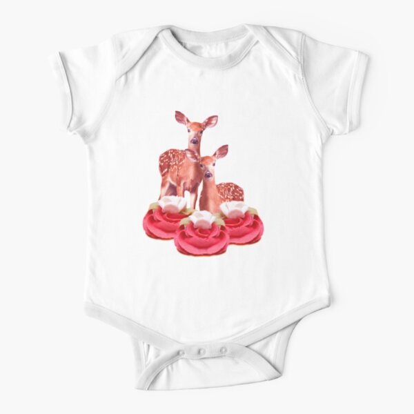 Pink Sugar Bambi by Alice Monber Short Sleeve Baby One-Piece