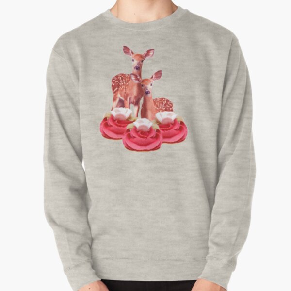 Pink Sugar Bambi by Alice Monber Pullover Sweatshirt