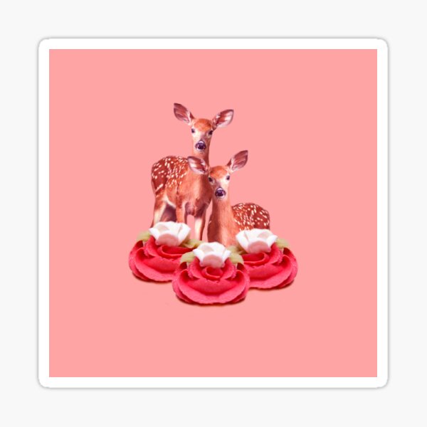 Pink Sugar Bambi by Alice Monber Sticker