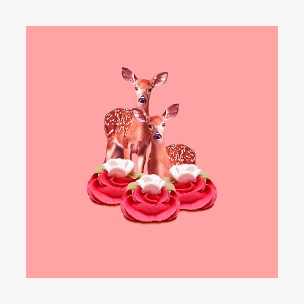 Pink Sugar Bambi by Alice Monber Photographic Print