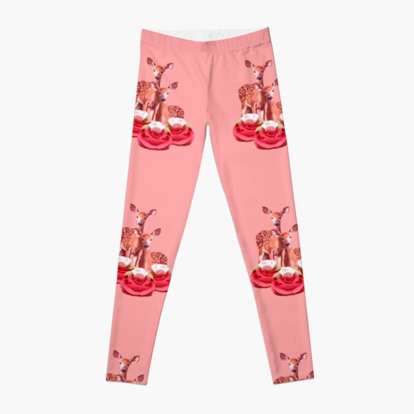 Pink Sugar Bambi by Alice Monber Leggings