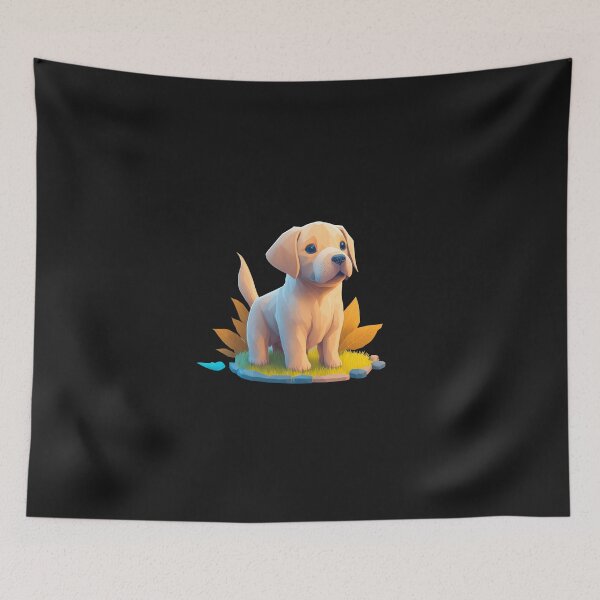 Item preview, Golden Retriever Doggo T Shirt Cute Digital Chibi Art designed and sold by ChibiArtline.