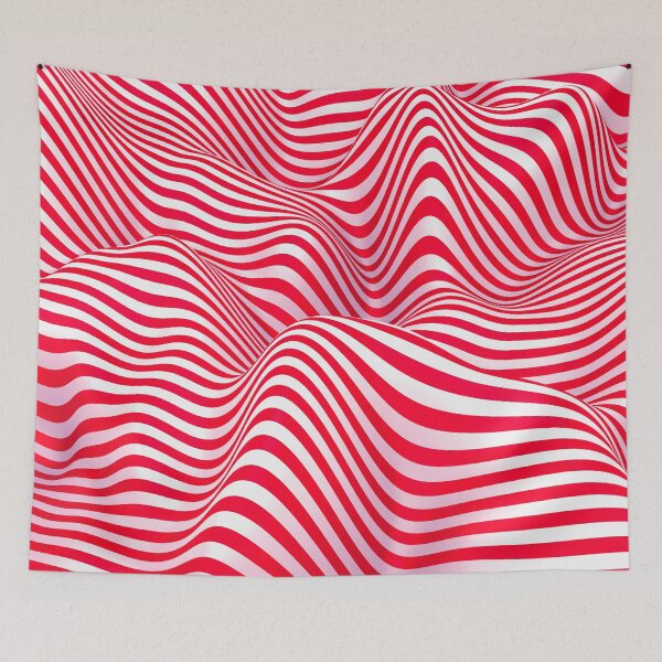 Artikelvorschau, Crazy Striped Waves entworfen und verkauft von stylebytara.