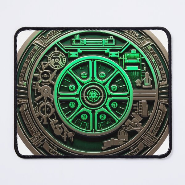Item preview, Cyber Coin Green Glow designed and sold by MotoringZen.