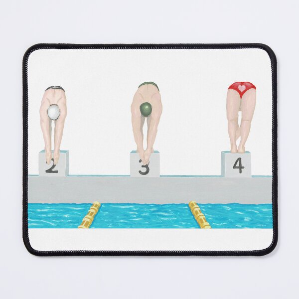 Item preview, swimming race (On your mark, get set) designed and sold by handswan.