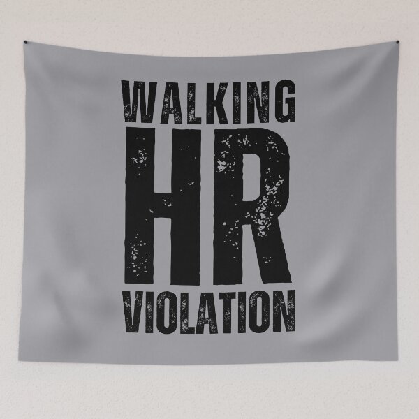 Item preview, Walking HR violation designed and sold by PellSilversmith.