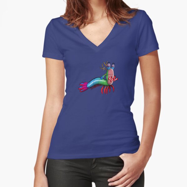 Fitted V-Neck T-Shirt
