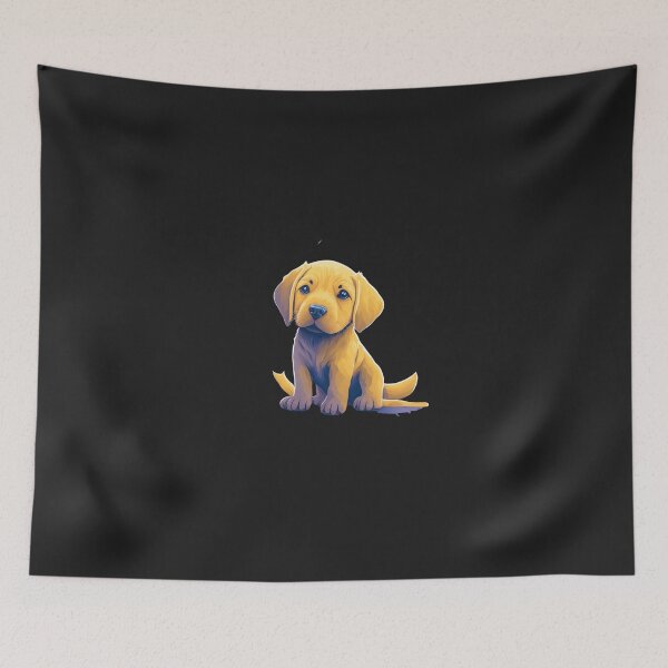 Item preview, Golden Retriever Doggo T Shirt Cute Digital Chibi Art designed and sold by ChibiArtline.