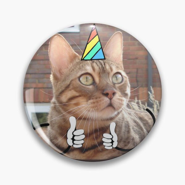 Item preview, Happy Birthday Cat Called Berlioz  designed and sold by Scarlett Miller.