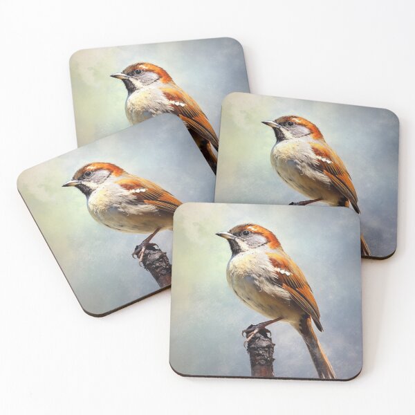 Item preview, Sparrow Perch Gentle Watcher designed and sold by Paintings By Simon .