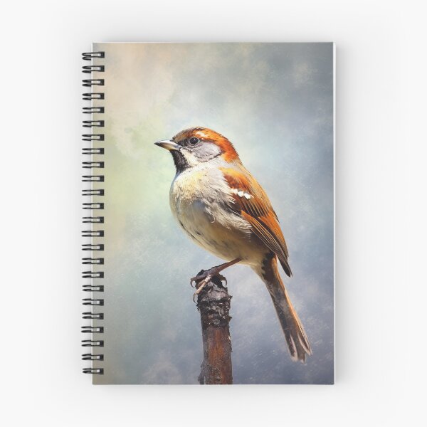 Item preview, Sparrow Perch Gentle Watcher designed and sold by Paintings By Simon .