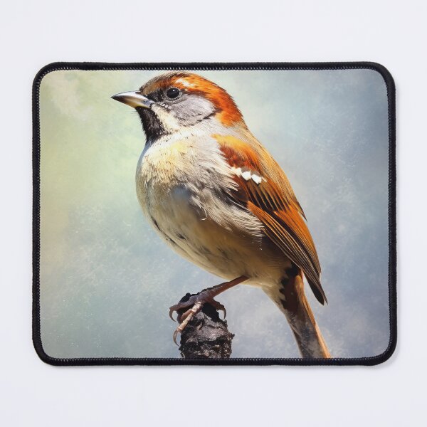 Item preview, Sparrow Perch Gentle Watcher designed and sold by Paintings By Simon .