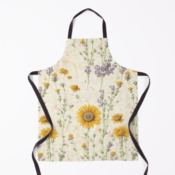 Item preview, lavander, calendula, chamomile flowers pattern designed and sold by basitcv.