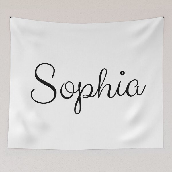 Item preview, Sophia name written in nice simple font designed and sold by HaberkaDesign.