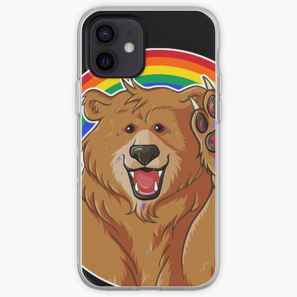 BOBO LIKES TO WOOF - GAY PRIDE iPhone Soft Case