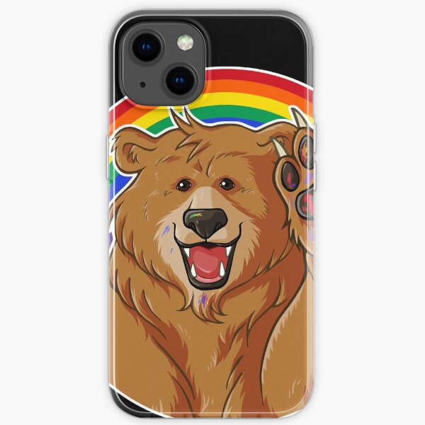 BOBO LIKES TO WOOF - GAY PRIDE iPhone Soft Case
