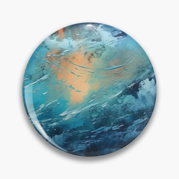 Item preview, Azure Cloud Golden Rapture designed and sold by Paintings By Simon .