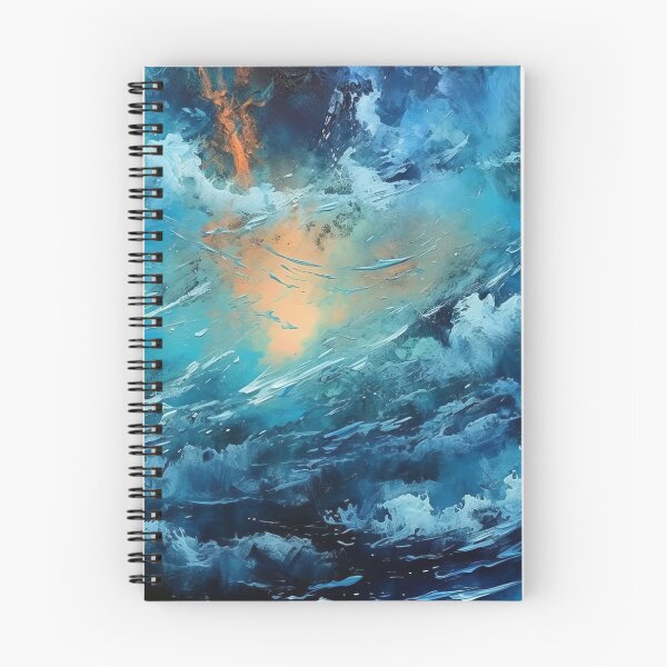 Item preview, Azure Cloud Golden Rapture designed and sold by Paintings By Simon .