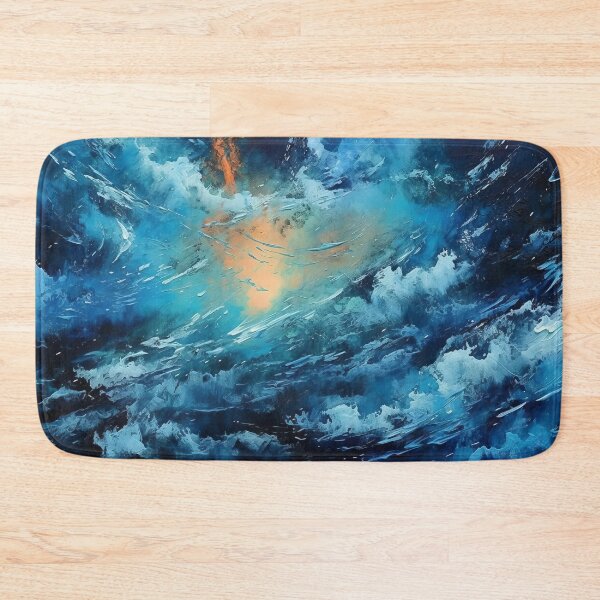 Item preview, Azure Cloud Golden Rapture designed and sold by Paintings By Simon .