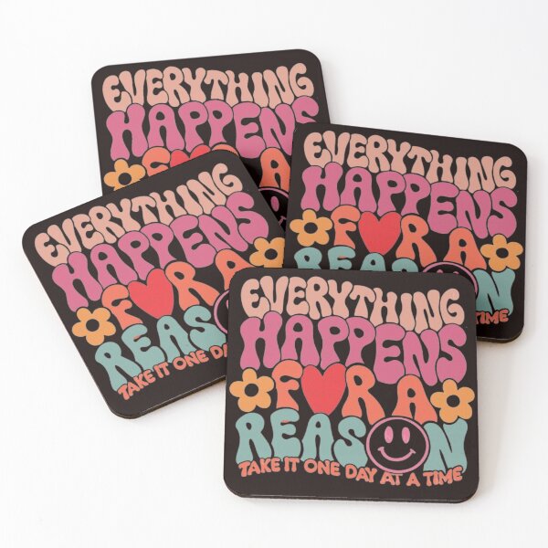 Item preview, Everything Happens For A Reason designed and sold by CosmoMerchStore.