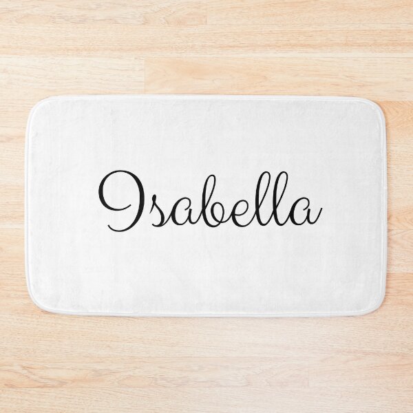Item preview, Isabella name written in nice simple font designed and sold by HaberkaDesign.