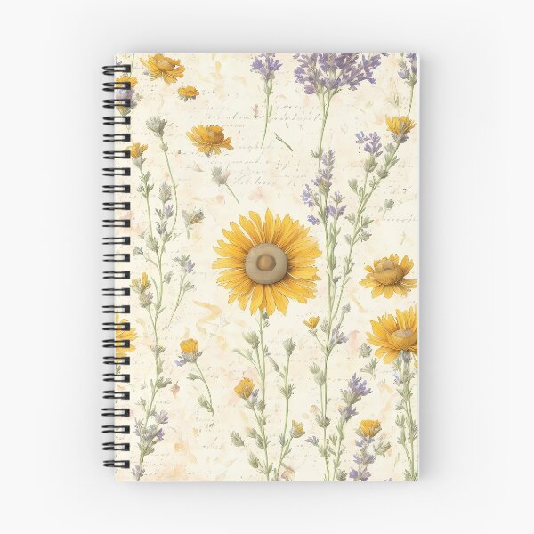 Item preview, lavander, calendula, chamomile flowers pattern designed and sold by basitcv.