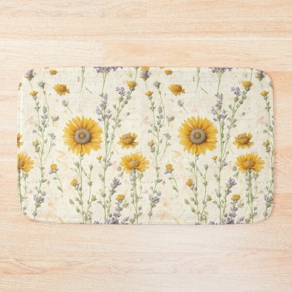 Item preview, lavander, calendula, chamomile flowers pattern designed and sold by basitcv.