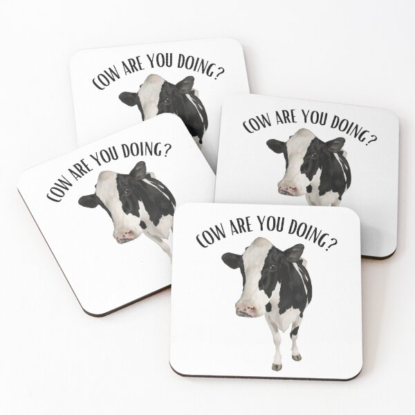 Item preview, Cow Are You Doing? designed and sold by SwejdDesign.