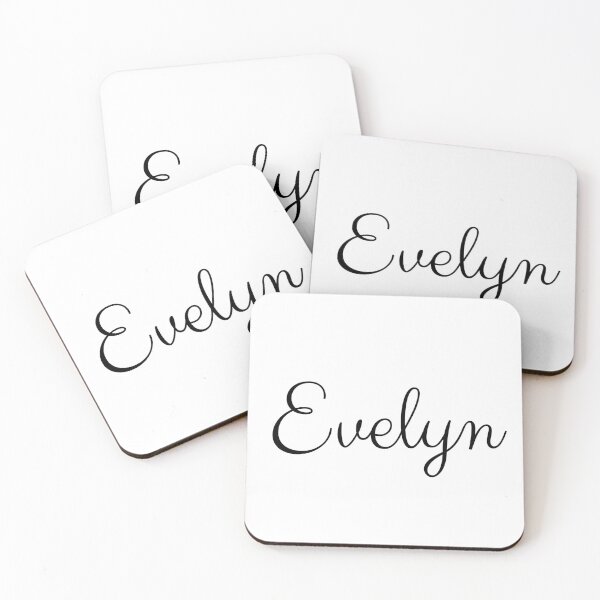 Item preview, Evelyn name written in nice simple font designed and sold by HaberkaDesign.