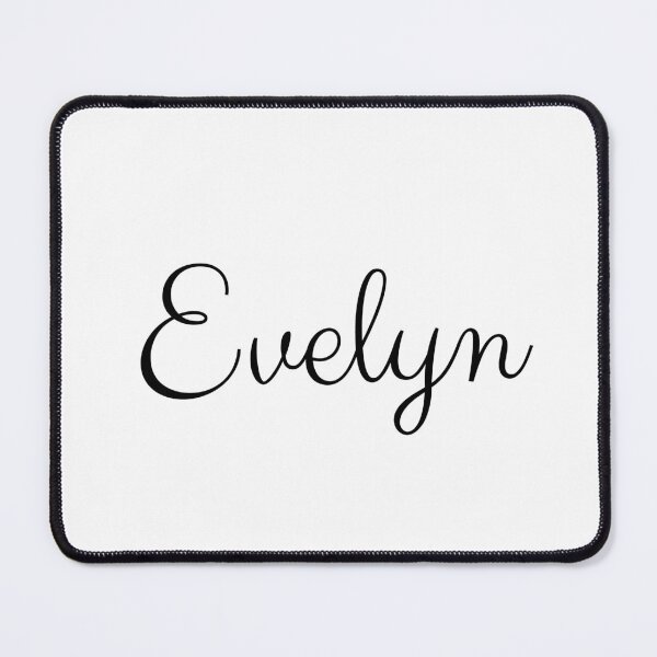 Item preview, Evelyn name written in nice simple font designed and sold by HaberkaDesign.