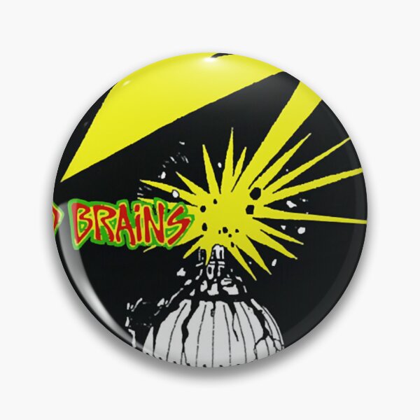 Item preview, Cercle Foudre Le Monde Mauvais Cerveau Couleurs Vibrantes Fumée Sombre Logos designed and sold by JackyZieme.