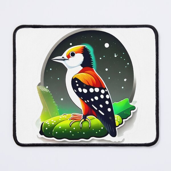 Item preview, Pondering Bird at Night designed and sold by SunobStickers.