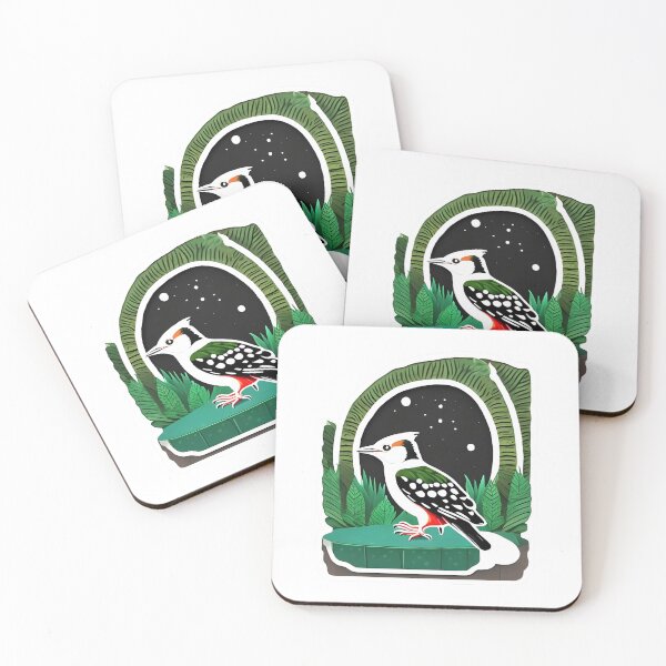 Item preview, White Bird in the Forest designed and sold by SunobStickers.
