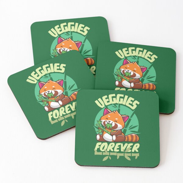 Item preview, Cute Red Panda Loves Veggies Forever designed and sold by The magic  Yellow bus.