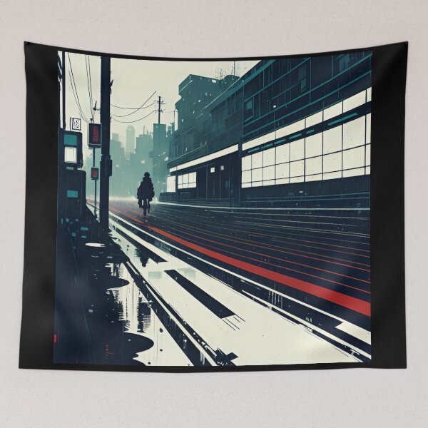 Item preview, Japanese Street designed and sold by GOOD GALAXY.