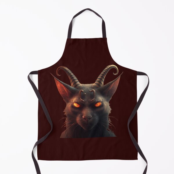 Item preview, satanic cat designed and sold by No-No-Name.