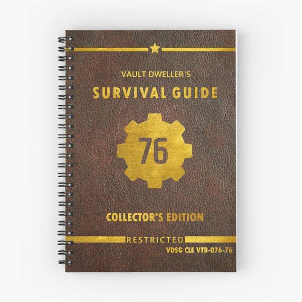 Item preview, VDSG CLE VTB-076-76 FO76 VAULT DWELLER'S SURVIVAL GUIDE COLLECTOR'S EDITION designed and sold by Vault 67 Depot.