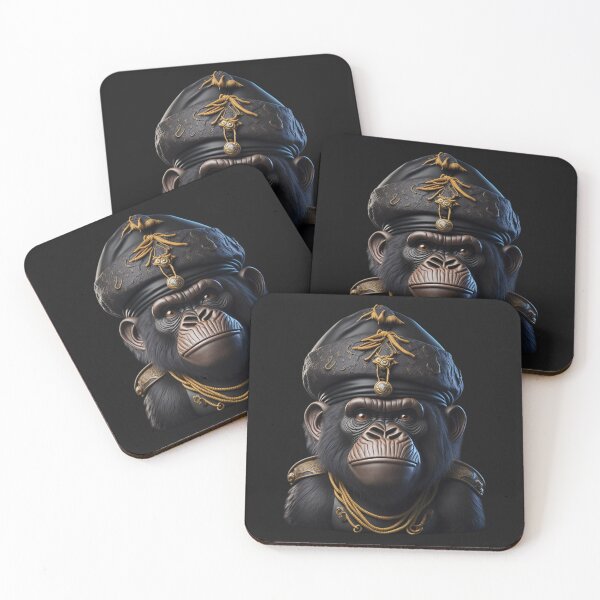 Item preview,  Cute and Charming Fantasy Gorilla Ape Pirate Character designed and sold by PC-artist.